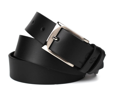 Шкіряний ремінь чорний 35мм Grande Pelle 310011200