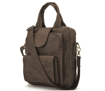 Вертикальна чоловіча сумка RC-7266-3md TARWA коричнева