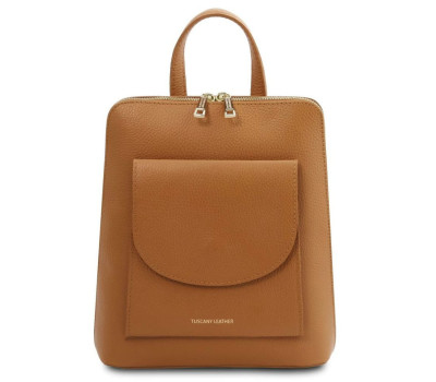 Невеликий жіночий шкіряний рюкзак Італія Tuscany TL142092