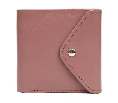 Шкіряне пудрове портмоне Grande Pelle 545665