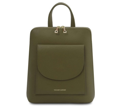 Невеликий жіночий шкіряний рюкзак Італія Tuscany TL142092