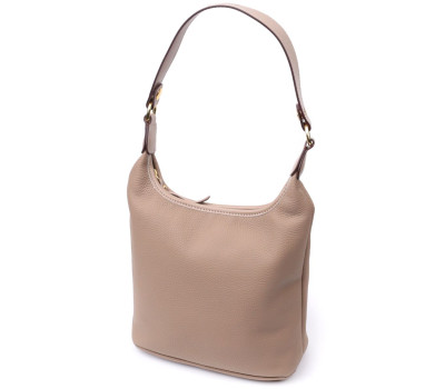 Жіноча сумка на плече з натуральної шкіри Vintage 22629 Бежева
