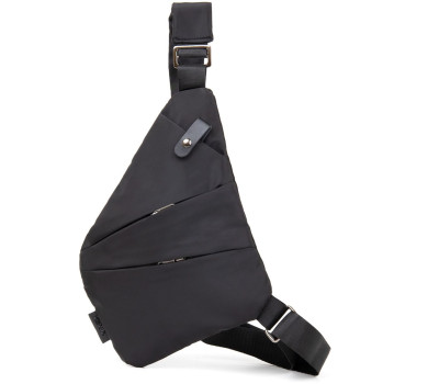 Сумка слінг нейлонова Vintage 20557 Чорна