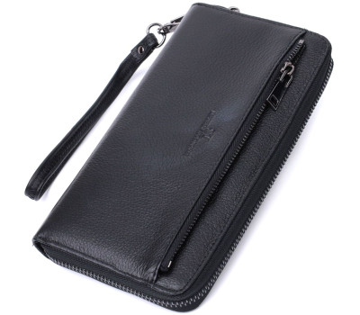 Зручний клатч для чоловіків із натуральної шкіри ST Leather 22681 Чорний