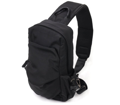 Універсальна чоловіча текстильна сумка Vintage 20576 Чорний