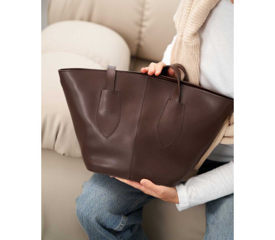 Стильна жіноча сумочка «Марта» шоколадна WeLassie