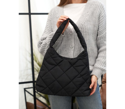 Сумка жіноча «Рут» чорний кубік WeLassie