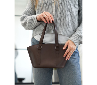 Жіноча сумочка «Кора» шоколадна WeLassie
