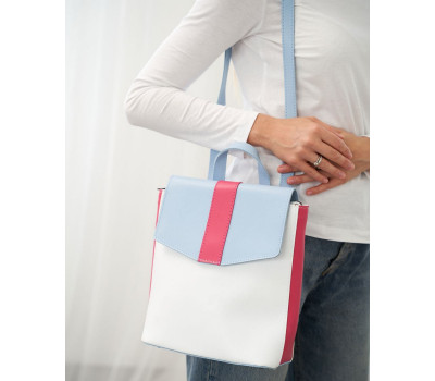 Жіночий рюкзак «Клоді» білий WeLassie