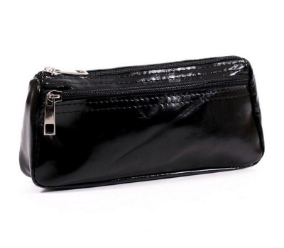 Жіноча косметичка шкіряна CB020401-chernij наплак чорний