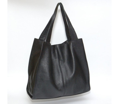 Сумка шкіряна жіноча s120101-black чорна