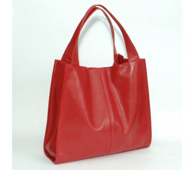 Сумка шкіряна жіноча s120103-red Червона