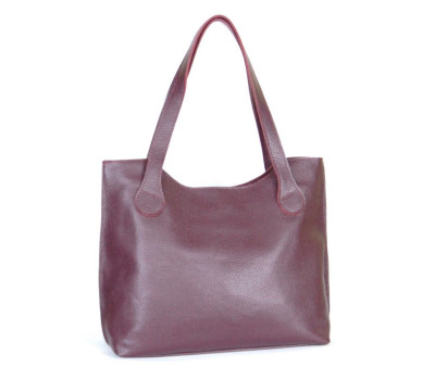 Сумка шкіряна жіноча s010109 - vino Виноградна