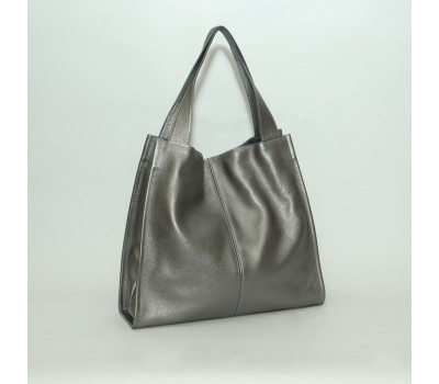 Сумка шкіряна жіноча s120115-Nickel нікель