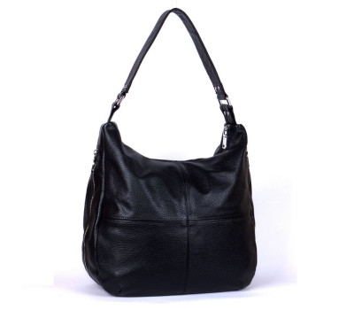 Сумка шкіряна жіноча s140101-black чорна