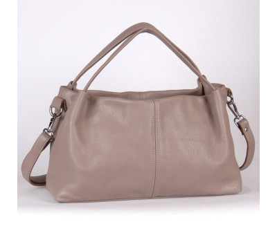 Сумка шкіряна жіноча s160119-latte латте