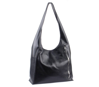 Сумка шкіряна жіноча s180101-black чорна