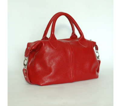 Сумка шкіряна жіноча s200103-red Червона