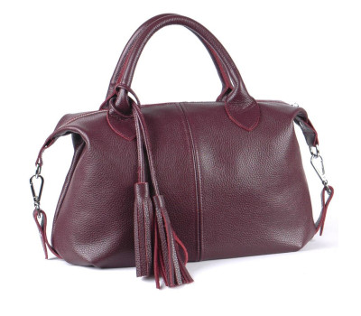 Сумка шкіряна жіноча s200109-grapes Виноградна