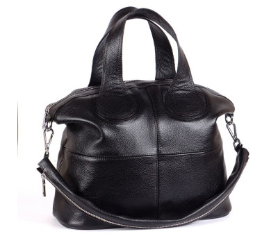 Сумка шкіряна жіноча s220101-black чорна