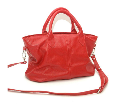 Сумка шкіряна жіноча s230103-red Червона