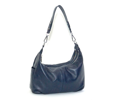 Сумка шкіряна жіноча s340104-dblue синя