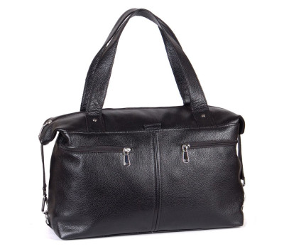 Сумка шкіряна жіноча s430101-black чорна