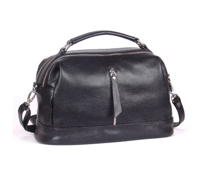 Сумка шкіряна жіноча s440101-black чорна