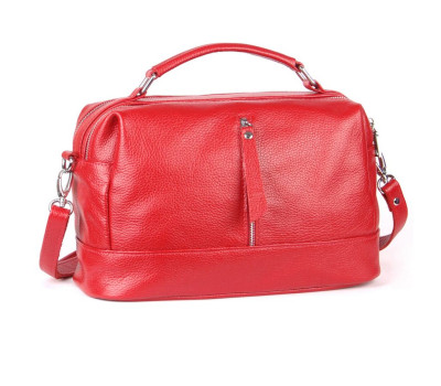 Сумка шкіряна жіноча s440103-red Червона