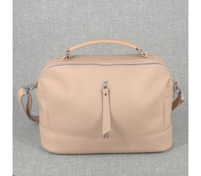 Сумка шкіряна жіноча s440117 - nud нюд