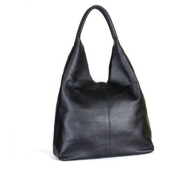 Сумка кожаная женская S480101-black черная