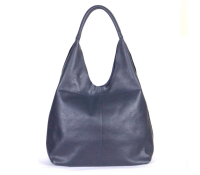 Сумка кожаная женская S480104-dblue синяя