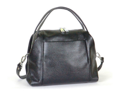 Сумка шкіряна жіноча s510101-black чорна