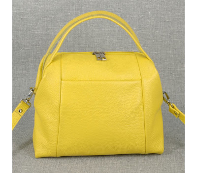 Сумка шкіряна жіноча s510112-Yellow жовта
