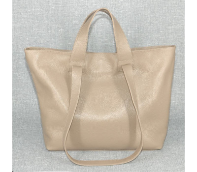 Сумка шкіряна жіноча s560113-capucino капучіно