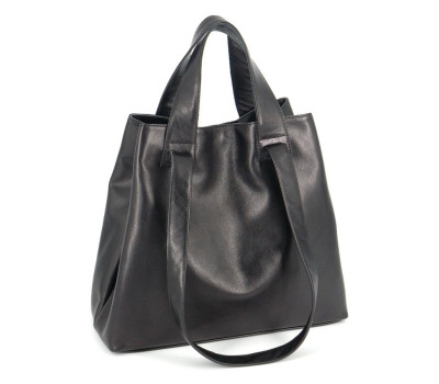 Сумка шкіряна жіноча s560301-black dizar чорна