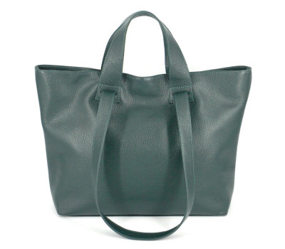 Сумка шкіряна жіноча s560122-green Зелена
