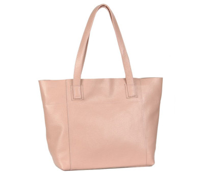 Сумка шкіряна жіноча s030106-powder пудра