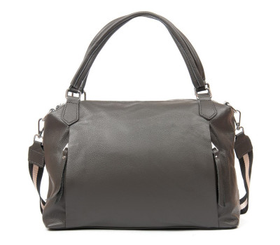 Сумка Шкіряна Жіноча Класична ALEX RAI 8916-9 grey