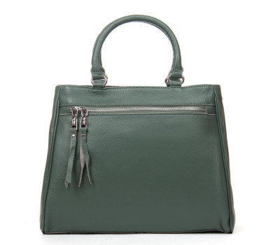 Сумка Шкіряна Жіноча Класична ALEX RAI 8782-9 green