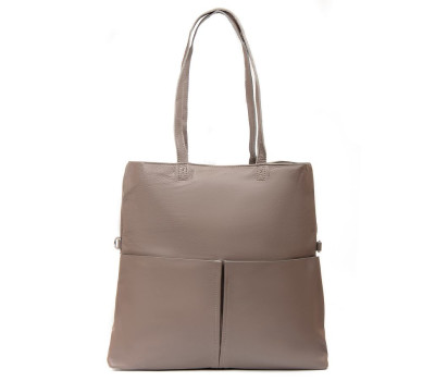 Сумка Шкіряна Жіноча Класична ALEX RAI 2043-9 l.grey