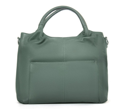 Сумка Шкіряна Жіноча Класична ALEX RAI 9502-9 green