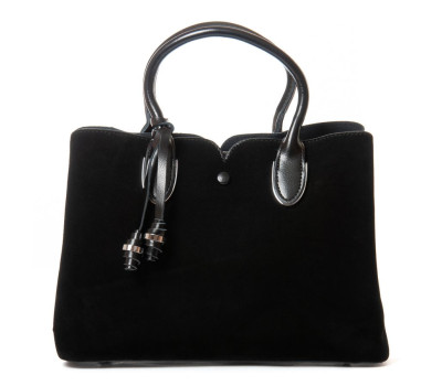 Сумка жіноча класична замш ALEX RAI 8637 black