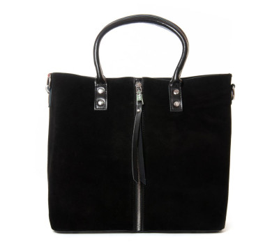 Сумка жіноча класична замш ALEX RAI 390 black