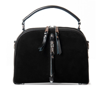 Сумка жіноча класична замш ALEX RAI 8545 black