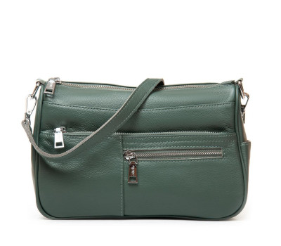 Сумка Шкіряна Жіноча Класична ALEX RAI 2041-9 green