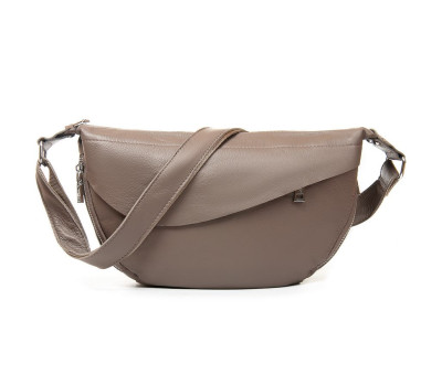 Сумка Шкіряна Жіноча Класична ALEX RAI 2055-9 l.gray