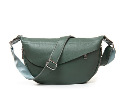 Сумка Шкіряна Жіноча Класична ALEX RAI 2055-9 blue green