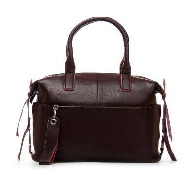 Сумка Шкіряна Жіноча Класична ALEX RAI 8794-9 d.wine red