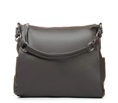 Сумка Шкіряна Жіноча Класична ALEX RAI 8919-9 gray
